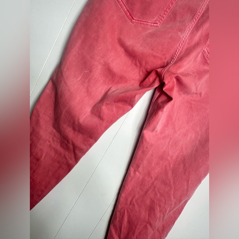 J Jill Denim Authentic Fit Slim Ankle Womens Size 16 Pink Casual - Picture 8 of 14